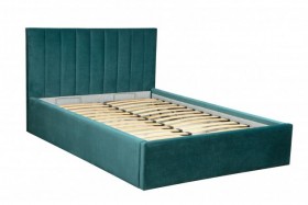 Кровать "Юнона" ш. 1600 (Н=1020мм) (ягуар океан) в Асино - asino.katalogmebeli.com | фото