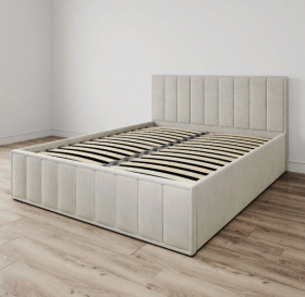 Кровать Лана 1,6 Бежевый Софт в Асино - asino.katalogmebeli.com | фото 2