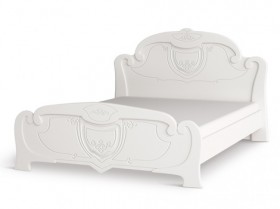 Кровать 1,6м Мария (Белый глянец) в Асино - asino.katalogmebeli.com | фото