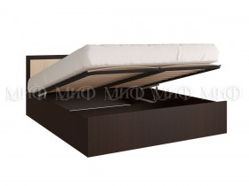Кровать с подъемным механизмом 1,4 Фиеста (Венге/Дуб беленый) в Асино - asino.katalogmebeli.com | фото 2