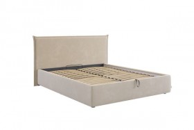Кровать с подъемным механизмом Лада 160х200 см (графит (велюр)) в Асино - asino.katalogmebeli.com | фото 5
