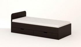 Кровать с ящиками 1200 (Беленый дуб) в Асино - asino.katalogmebeli.com | фото 7