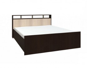 Кровать Саломея 1600 Венге/Лоредо в Асино - asino.katalogmebeli.com | фото 1