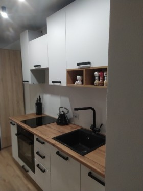 Кухня Ройс 1,8 м (Кварц черный/Серый) в Асино - asino.katalogmebeli.com | фото 21