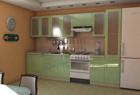 Кухня Максимус-23 3000 мм в Асино - asino.katalogmebeli.com | фото