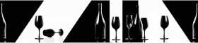 Кухонный фартук КМ 142 Абстракция Вино Бокалы Фон в Асино - asino.katalogmebeli.com | фото
