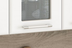 Кухонный гарнитур "Яна 1.6" белый/белый Кофе/зебрано в Асино - asino.katalogmebeli.com | фото 2