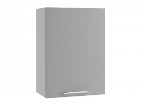 Лофт П 601 шкаф верхний с фасадом (Штукатурка белая/корпус Серый) в Асино - asino.katalogmebeli.com | фото