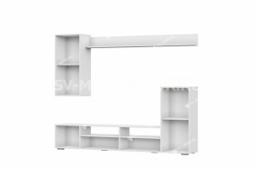 Мебель для гостиной МГС 4 (Белый/Белый глянец) в Асино - asino.katalogmebeli.com | фото 3
