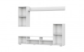 Мебель для гостиной МГС 4 (Белый/Цемент светлый) в Асино - asino.katalogmebeli.com | фото 5