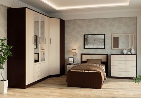 Модульная спальня Фиеста в Асино - asino.katalogmebeli.com | фото 3