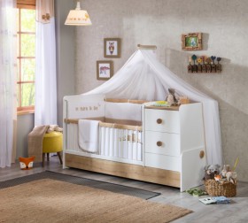 NATURA BABY Детская кровать-трансформер 2 в Асино - asino.katalogmebeli.com | фото