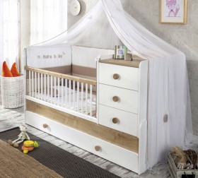NATURA BABY Детская кровать-трансформер в Асино - asino.katalogmebeli.com | фото