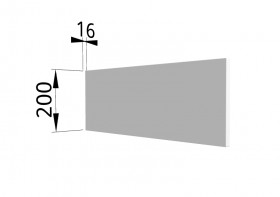 Панель торцевая АНП Ройс (для антресоли) Белый софт в Асино - asino.katalogmebeli.com | фото