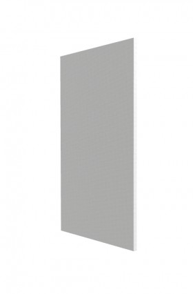 Панель торцевая (для шкафа нижнего торцевого) СТ 400 Монца, Ройс (Кварц черный) в Асино - asino.katalogmebeli.com | фото