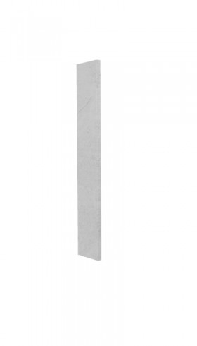 Панель торцевая (для шкафа верхнего торцевого) ПТ 400 Лофт (Штукатурка белая) в Асино - asino.katalogmebeli.com | фото