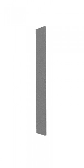 Панель торцевая (для шкафа верхнего торцевого высокого) ВПТ 400 Лофт (Штукатурка серая) в Асино - asino.katalogmebeli.com | фото