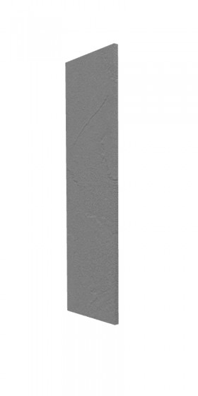 Панель торцевая (для шкафа верхнего высокого) ВП Лофт (Штукатурка серая) в Асино - asino.katalogmebeli.com | фото