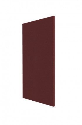 Панель торцевая СТ 400 Квадро (для шкафа торцевого нижнего) Красная кожа в Асино - asino.katalogmebeli.com | фото