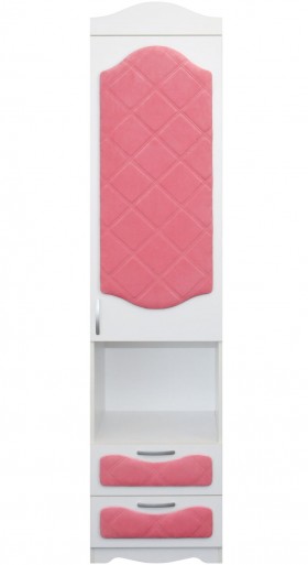 Пенал с ящиками серии Иллюзия 89 Розовый в Асино - asino.katalogmebeli.com | фото