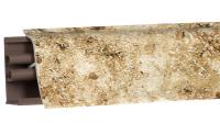 Плинтус LB-38, L=3000мм, камень юрский II в Асино - asino.katalogmebeli.com | фото 1