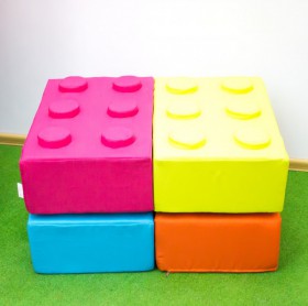 Пуф большой Лего в Асино - asino.katalogmebeli.com | фото 2