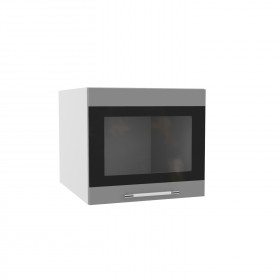 Ройс ГВПГСФ 500 Шкаф верхний горизонтальный (Грей софт/корпус Серый) в Асино - asino.katalogmebeli.com | фото