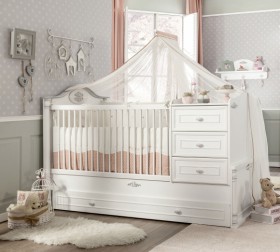 ROMANTIC BABY Детская кровать-трансформер 20.21.1015.00 в Асино - asino.katalogmebeli.com | фото 2
