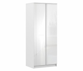 Медея СБ-2309 Шкаф 2 дверный Белый/Белый глянец в Асино - asino.katalogmebeli.com | фото 1