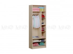 Шкаф 2-х створчатый Fashion-1 Вега (Белый/Розовый) в Асино - asino.katalogmebeli.com | фото 2