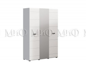 Шкаф 3-х створчатый Нэнси New (Белый/Белый глянец) в Асино - asino.katalogmebeli.com | фото