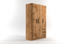 Шкаф 3-х створчатый с ящиками Шервуд (Дуб Вотан) в Асино - asino.katalogmebeli.com | фото