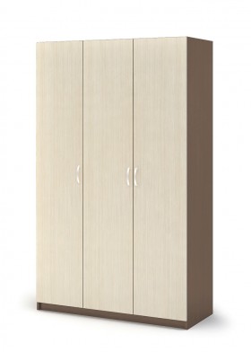 Шкаф 3-х створчатый ШК 557 Спальня Basya (шимо темный/шимо светлый) в Асино - asino.katalogmebeli.com | фото