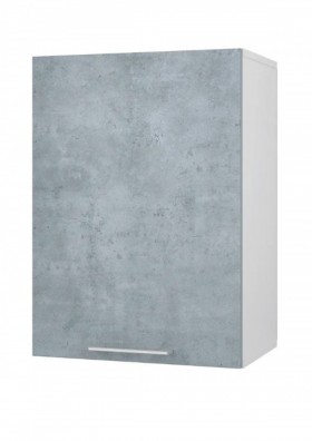Шкаф 45 с фасадом Лофт (Камень Оленна/Белый) в Асино - asino.katalogmebeli.com | фото