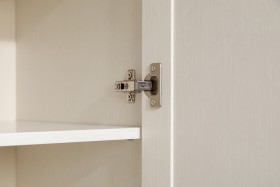 Шкаф для белья с 1-ой дверью «Лючия» (Штрихлак) в Асино - asino.katalogmebeli.com | фото 5
