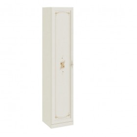 Шкаф для белья с 1-ой дверью узкий «Лючия» (Штрихлак)  в Асино - asino.katalogmebeli.com | фото