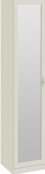 Шкаф для белья с 1-ой зеркальной дверью узкий «Лючия» (Штрихлак) в Асино - asino.katalogmebeli.com | фото