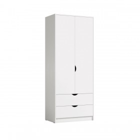 Шкаф для одежды 13.327 Уна (Белый) в Асино - asino.katalogmebeli.com | фото 1