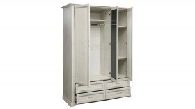 Шкаф для одежды "Сохо" (бетон пайн белый/4 ящика/1532) в Асино - asino.katalogmebeli.com | фото 5