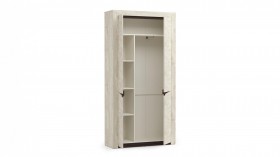 Шкаф для одежды 33.18 Лючия бетон в Асино - asino.katalogmebeli.com | фото 3