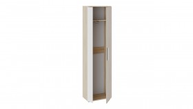 Шкаф для одежды «Нуар» тип 1 Дуб Сонома/Белый ясень в Асино - asino.katalogmebeli.com | фото 3