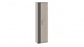 Шкаф для одежды «Нуар» тип 1 Фон серый/Дуб сонома в Асино - asino.katalogmebeli.com | фото