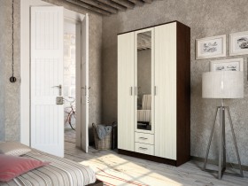 Шкаф-для одежды Трио в Асино - asino.katalogmebeli.com | фото 1