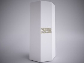Шкаф для одежды угловой СЕЛЕНА EVO (Белый/Фотопечать) в Асино - asino.katalogmebeli.com | фото