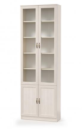 Шкаф комбинированный В-19 New (вудлайн кремовый) в Асино - asino.katalogmebeli.com | фото