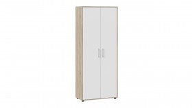 Шкаф комбинированный «Витра» тип 1 Дуб Сонома/Белый ясень в Асино - asino.katalogmebeli.com | фото