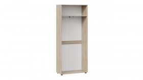 Шкаф комбинированный «Витра» тип 1 Дуб Сонома/Белый ясень в Асино - asino.katalogmebeli.com | фото 3