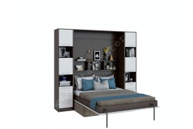 Шкаф-кровать с диваном БЕЛА в Асино - asino.katalogmebeli.com | фото