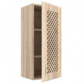 Шкаф кухонный 400 высокий решетка Кантри в Асино - asino.katalogmebeli.com | фото