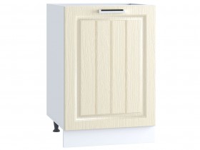 Шкаф нижний 500, ШН 500 (Клен кремовый/корпус белый) в Асино - asino.katalogmebeli.com | фото